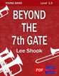 Beyond the 7th Gate Concert Band sheet music cover